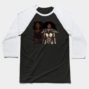 Serana & Dragonborn 2 Baseball T-Shirt